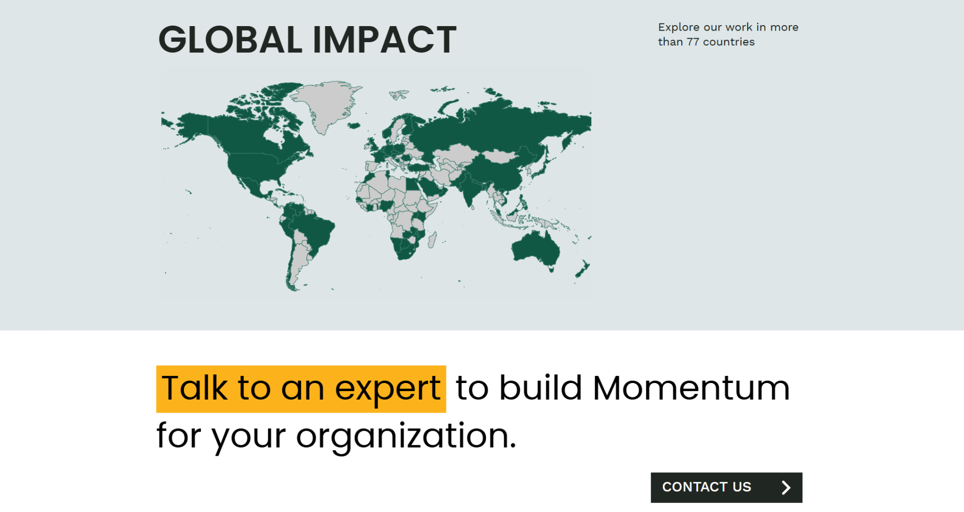 Momentus rebranded product mockups: a business card, report document, and stationary.