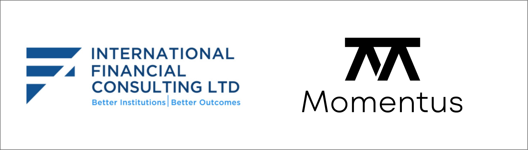 Comparison of old IFCL logo with rebranded logo and name for Momentus